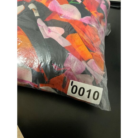 ELIZA J. Pleated Seeveless Floral Belted Maxi Dress Pink/Orange size 8 - Picture 9 of 9